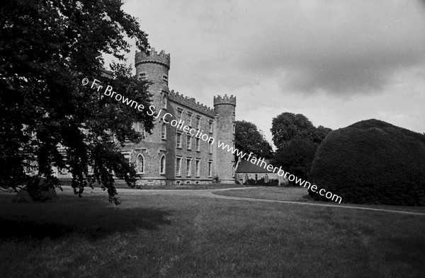 GORMANSTOWN CASTLE EAST FRONT WITH CHAPEL